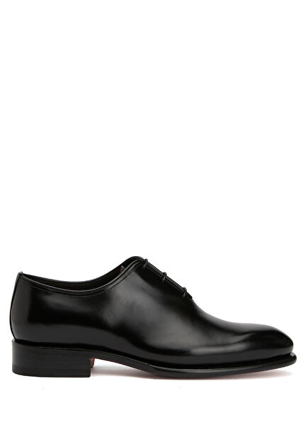 Black Mens Leather Shoes
