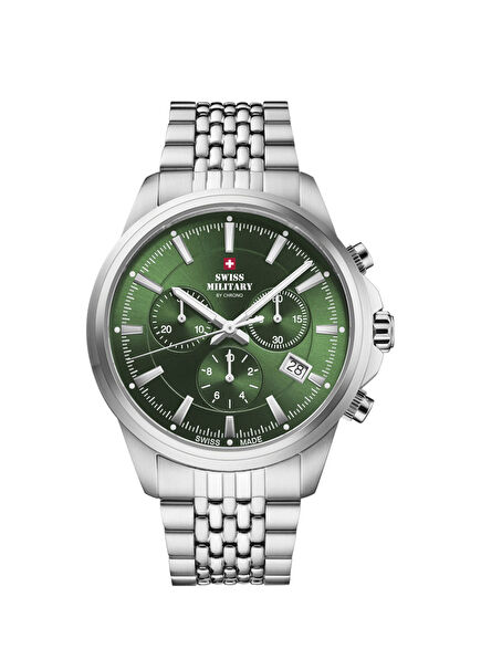 By Chrono SM34107.04 Gümüş Çelik Erkek Kol Saati