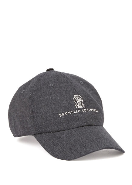 Anthracite Logo Men's Wool Hat