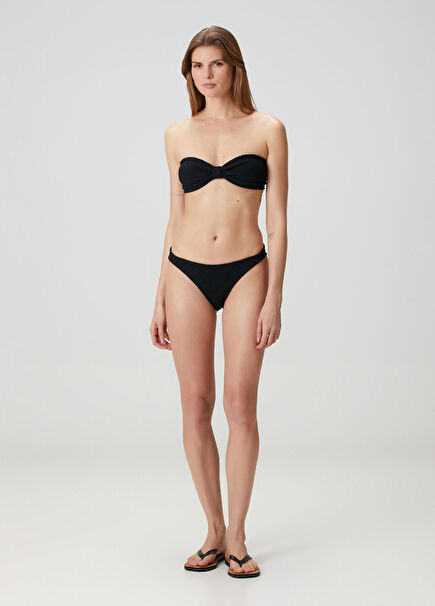 Jean Siyah Bikini Takımı