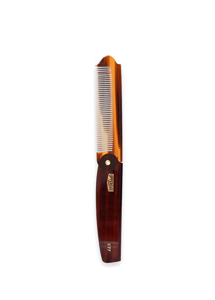 Ct7 Brown Folding Comb