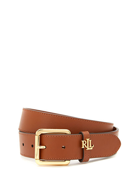 Tan Women's Leather Belt