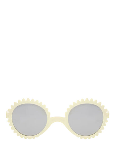 Fleur Butter Yellow 2-4 Years Unisex Kids Sunglasses