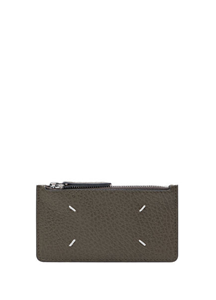 Anthracite Men's Leather Card Holder