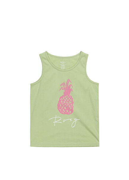 There Is Life Vintage Green Girls Kids Sports Tank Top