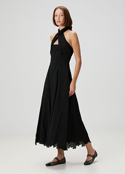 Paige Black Midi Dress