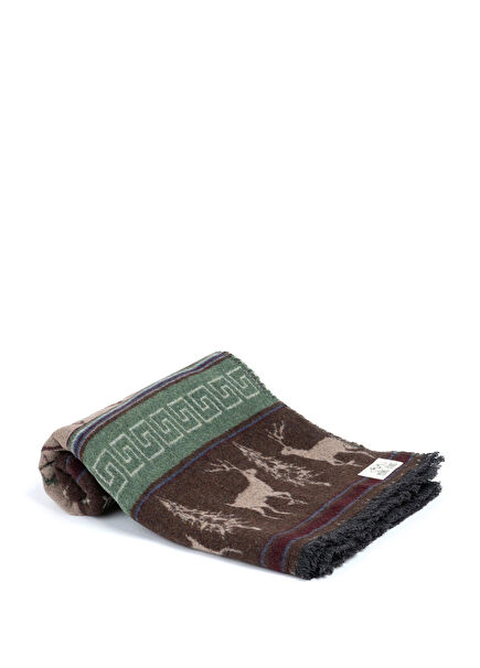 Woolin Kahverengi Köpek Battaniyesi 145x175 cm