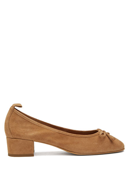 Tobacco Suede Heels
