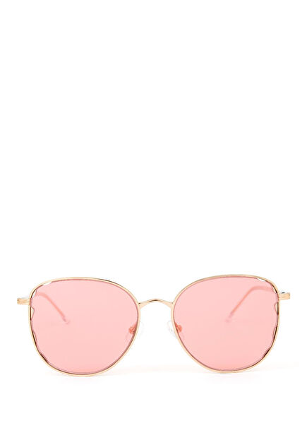 Princi Metal Pink Women's Sunglasses