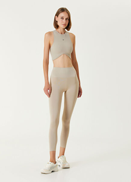 Reina Seamless Legging Stone Kadın Spor Tayt 
