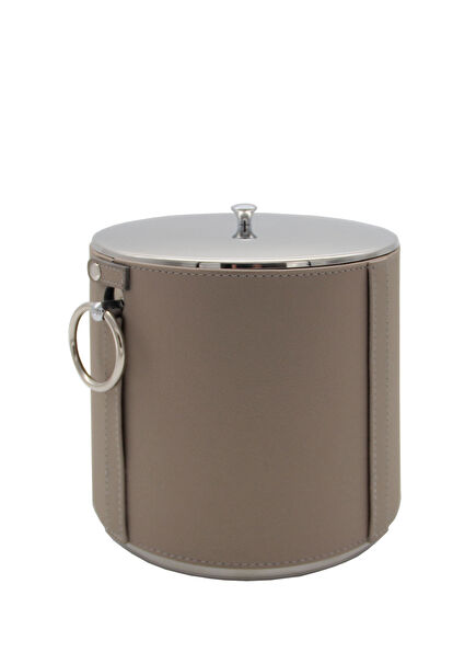 Mink Leather Ice Bucket