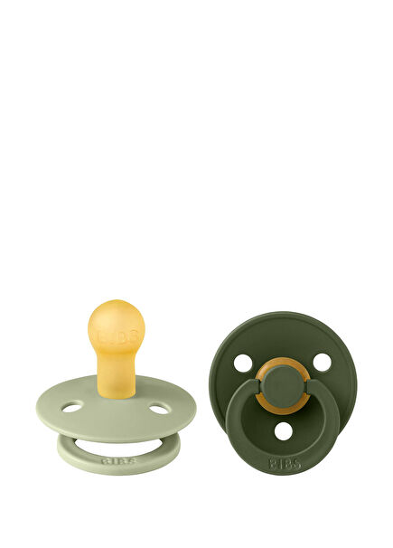 Colour Sage Hunter Green 0-6 Ay Kauçuk 2'li Emzik