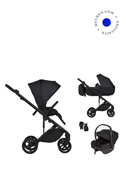 Eli Midnight 3 in 1 Travel System Baby Stroller