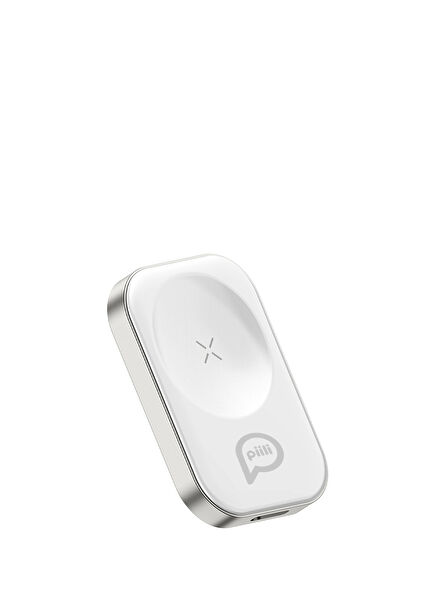 White Magnetic Charger for Watch and Airpods
