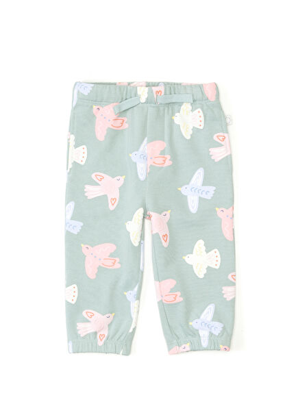 Çok Renkli Kız Bebek Pantolon