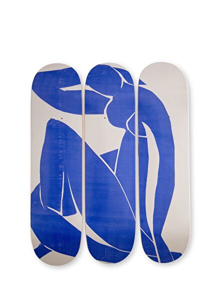 Blue Nude Iı 1952 Skateboard Table
