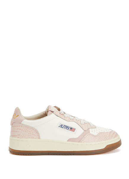 Medalist Mavi Beyaz Kadın Deri Sneaker