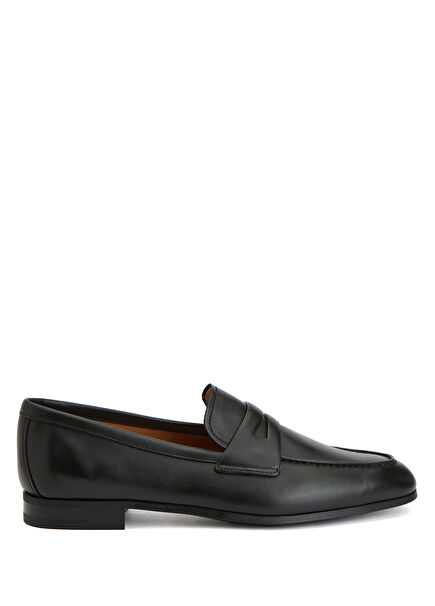 Milton Black Men's Leather Loafer