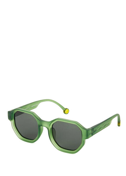 Creative Edition Olive Green 7-12 Yaş Unisex Çocuk Güneş Gözlüğü