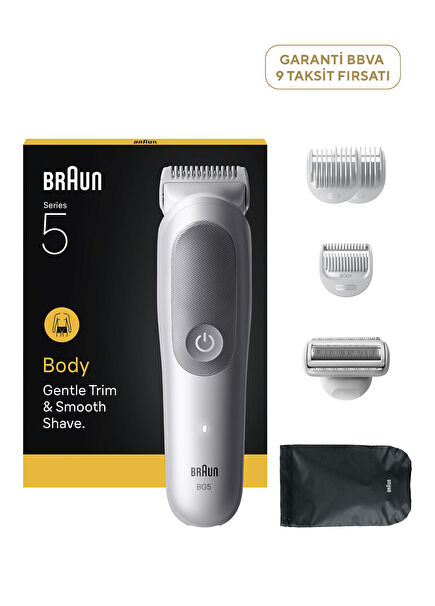 Series 5 BG5550 Islak ve Kuru Vücut Tıraş Makinesi