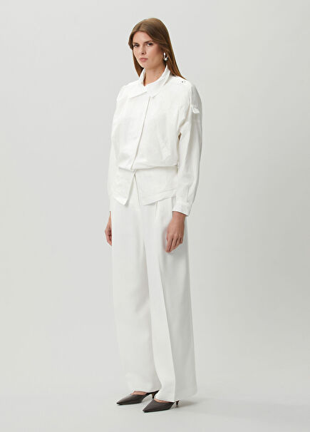 Helix White Trousers