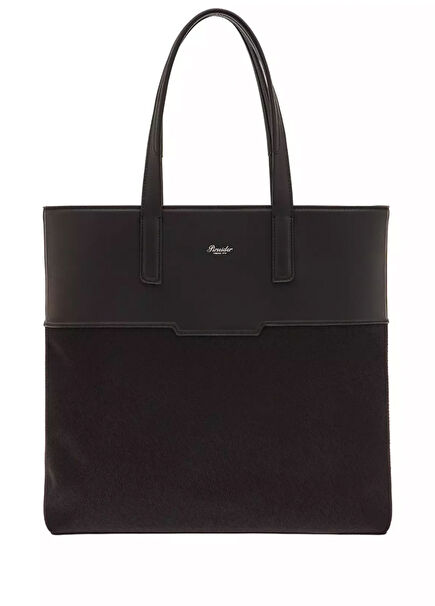 Black Men's Leather Bag