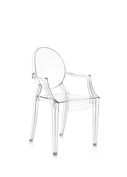 Louis Ghost Şeffaf Bahçe Sandalyesi