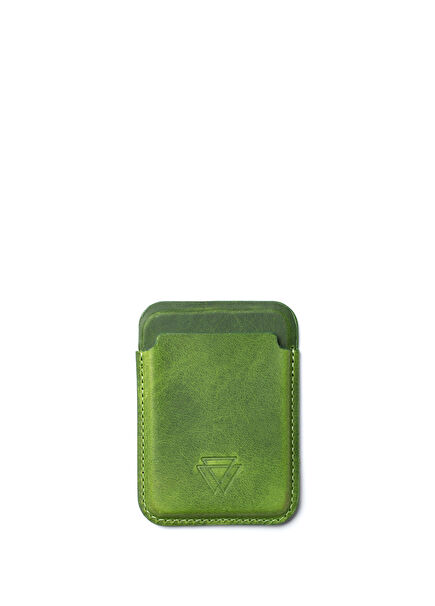 iPhone Magsafe Uyumlu Forest Deri Kartlık