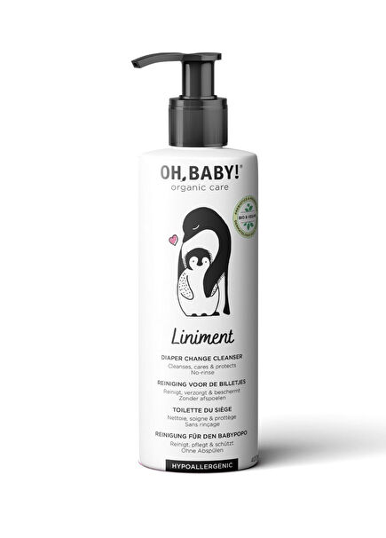 Pişik Önleyici 2'si 1 Arada Bebek Alt Değiştirme Temizleyici 400 ml