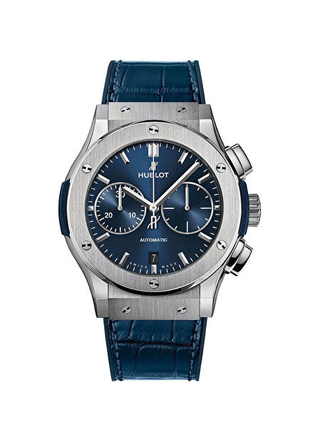 Classic Fusion Chronograph Titanium Blue Watch