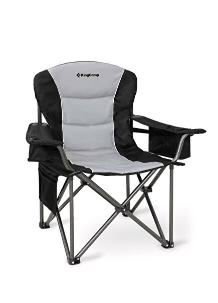 Juniper Blk Grey Bel Destekli Ultra Konforlu XL Kamp Sandalyesi 