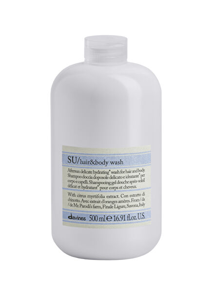 Su Hair And Body Wash Güneş Sonrası Koruyucu Saç Ve Vücut Şampuanı 500 ml