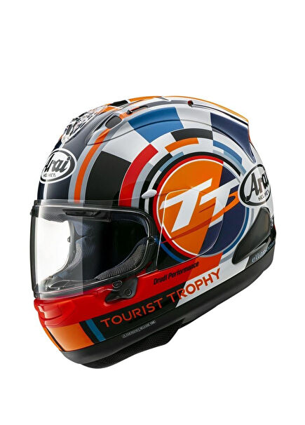 RX-7V Evo IOM TT 2025 Unisex Kapalı Motosiklet Kaskı