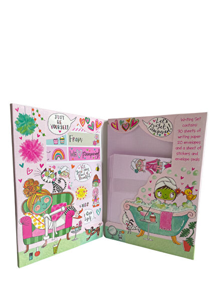 Pamper Party Kız Çocuk Mektup Seti