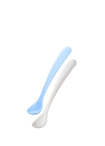 Powder Blue Storage Boxed 2-Pack Nutrition Spoon