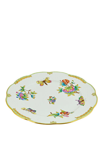 Victoria Patterned Porcelain Dinner Plate 28.5 cm