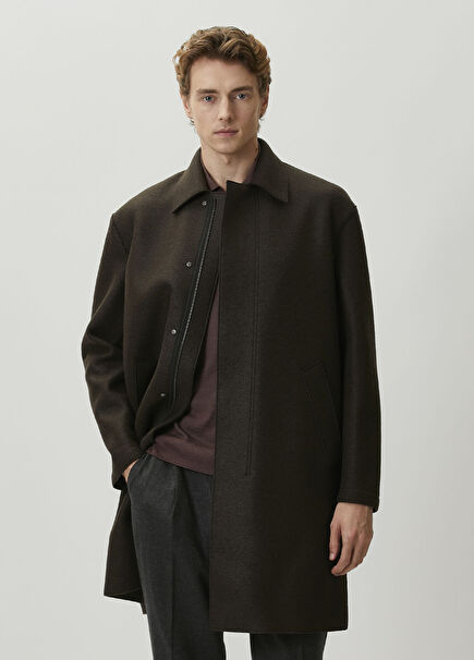 Brown Wool Coat