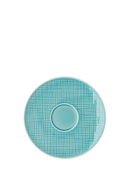 Mesh Mavi Porselen Kahve Çay Fincan Tabağı