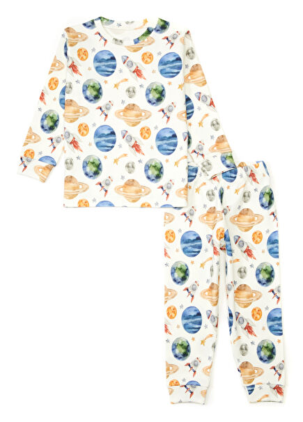 Multicolored 2-Pack Girls Pajama Set