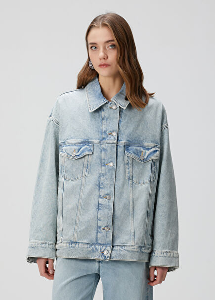 Oli Trucker Blue Denim Jacket