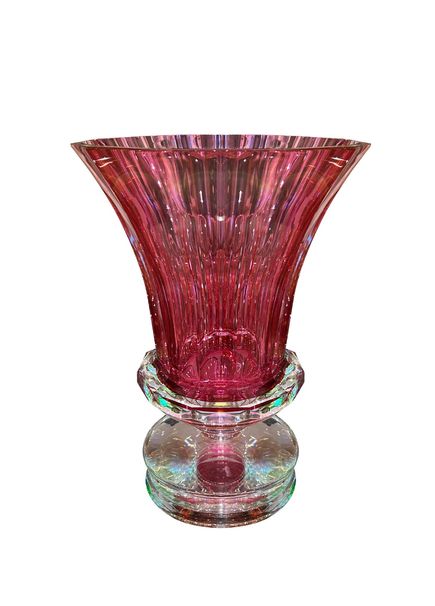 Pembe Kristal Vazo
