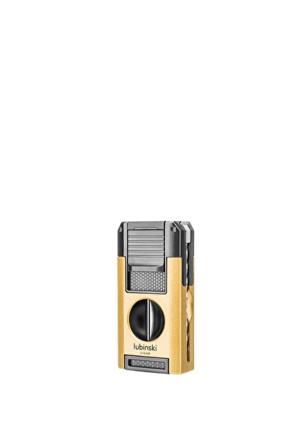 Premium Gold Çift Torch Dahili Puro Çakmağı