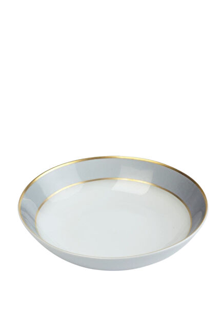 Ice Colored Porcelain Soup Bowl