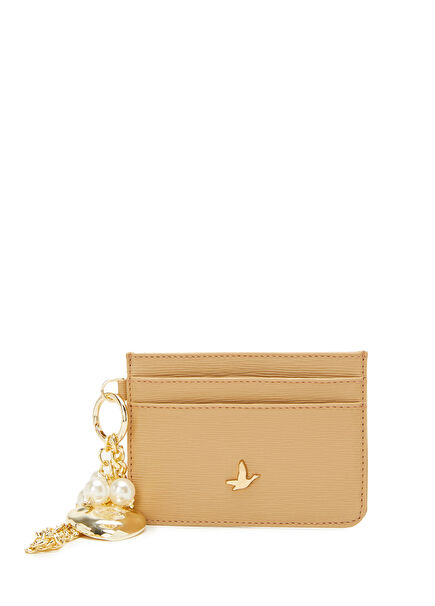 Bej Charmlı Kadın Kartlık