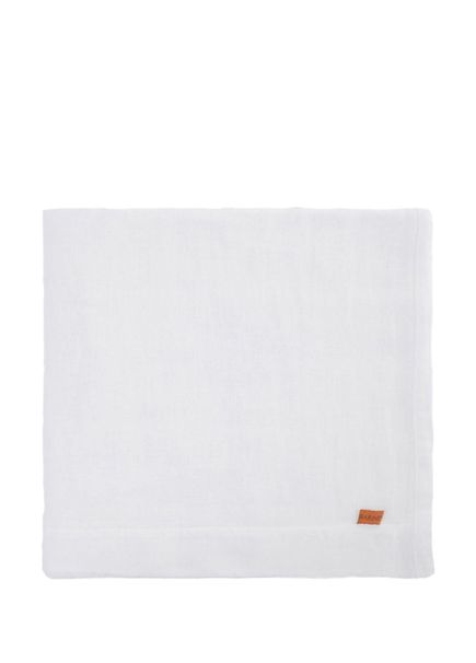 Linen White Linen Tablecloth 150 x 320 cm