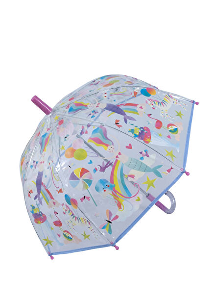 Fantasy Clear Renk Değiştiren Çocuk Şemsiye