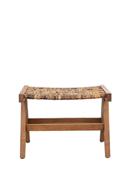 Brawny Teak Wood Stool