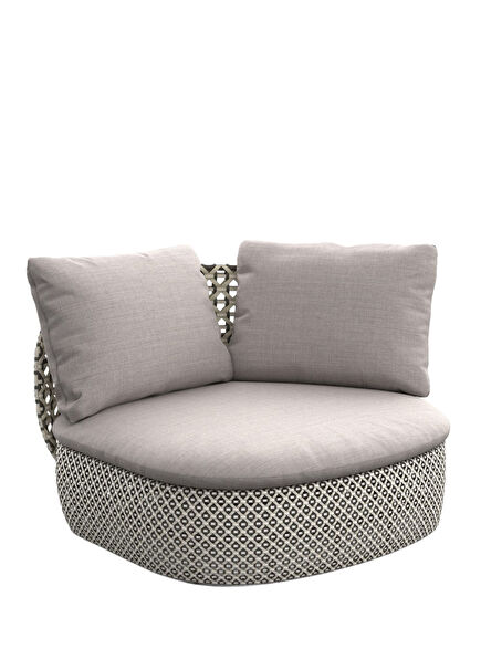 Mdear Pepper Bold Knit Left Module Garden Seat