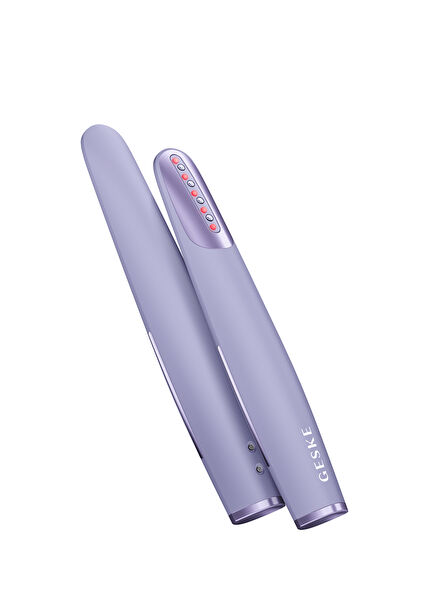 Skin Firming Wand Purple Titreşimli Kırmızı Led Terapili Sıkılaştırıcı Yüz Bakım Cihazı