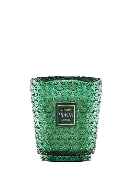 Noble Fir Garland 5 Wick Hearth Candle